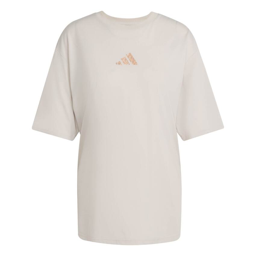 Adidas Climacool Animal Training Graphic Bej Kadın Tshirt - 6