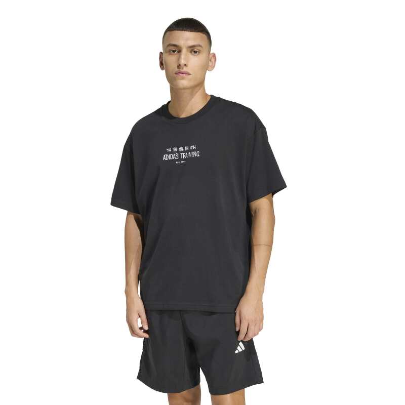 Adidas Climacool Power Training Graphic Siyah Kadın Tshirt - 1