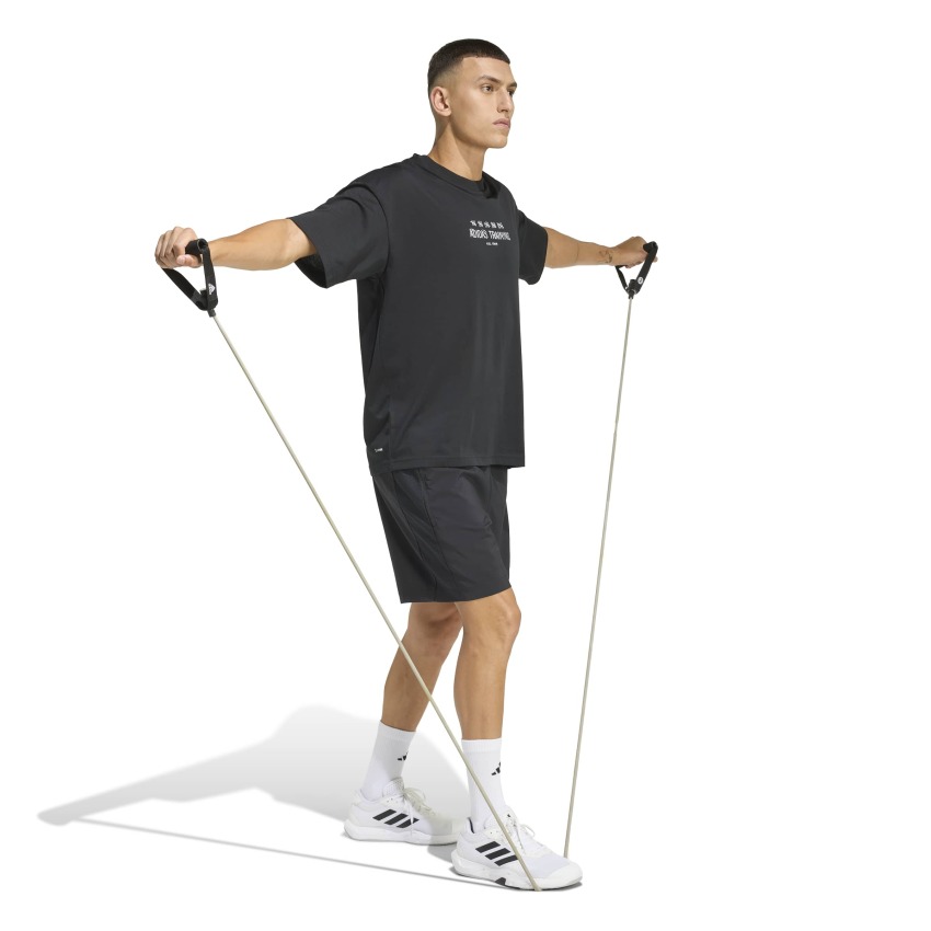 Adidas Climacool Power Training Graphic Siyah Kadın Tshirt - 3