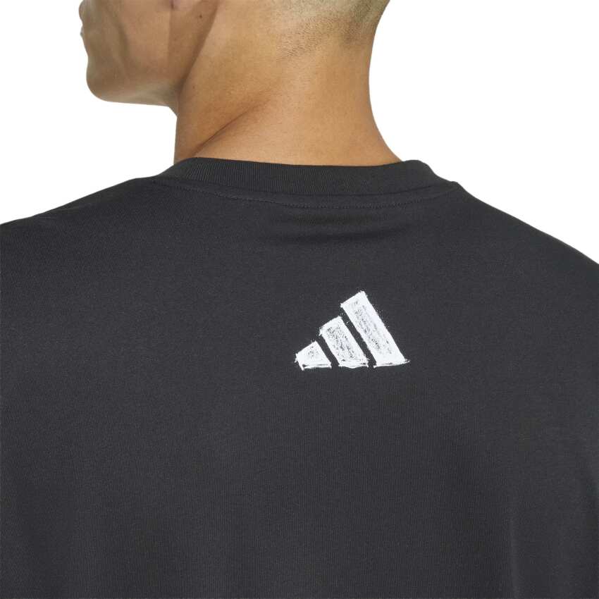 Adidas Climacool Power Training Graphic Siyah Kadın Tshirt - 4