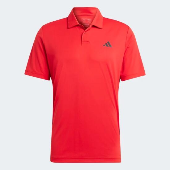 Adidas CLUB POLO KIRMIZI Erkek Polo Tshirt - 4