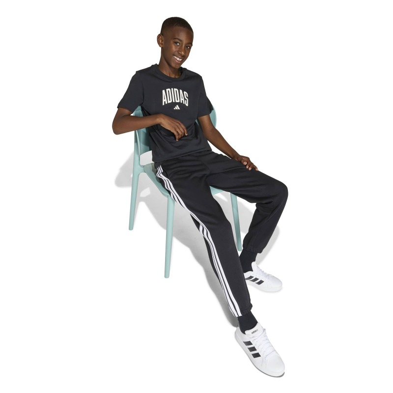 Adidas Collegiate Graphic Siyah Çocuk Tshirt - 3