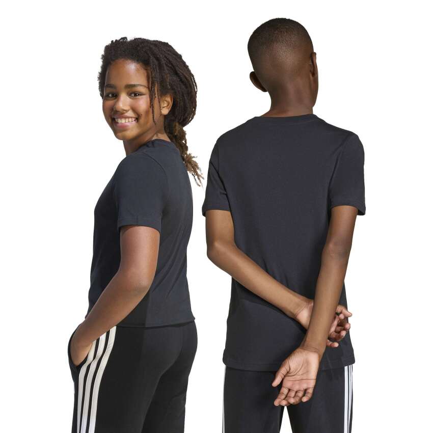 Adidas Collegiate Graphic Siyah Çocuk Tshirt - 6
