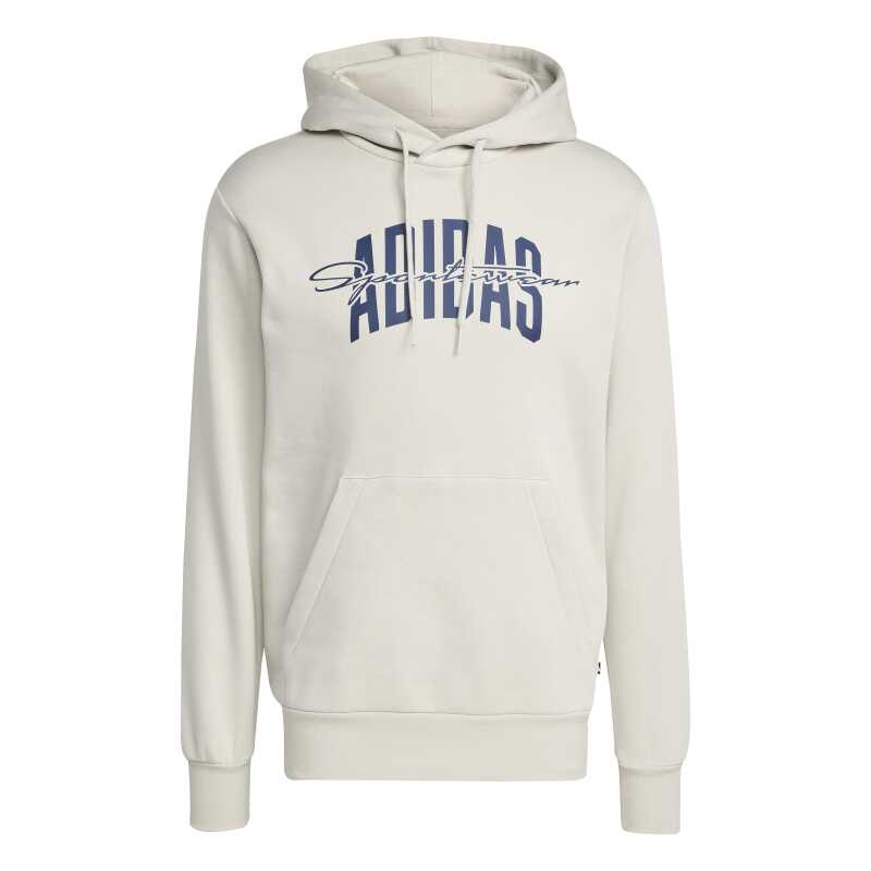 Adidas Collegiate Script Graphic Bej Erkek Sweatshirt - 4