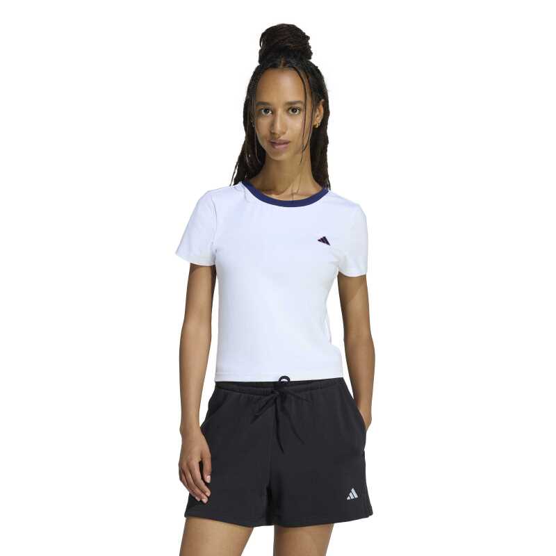 Adidas Colour Icon Graphic Baby Dar Beyaz Kadın Tshirt - 1