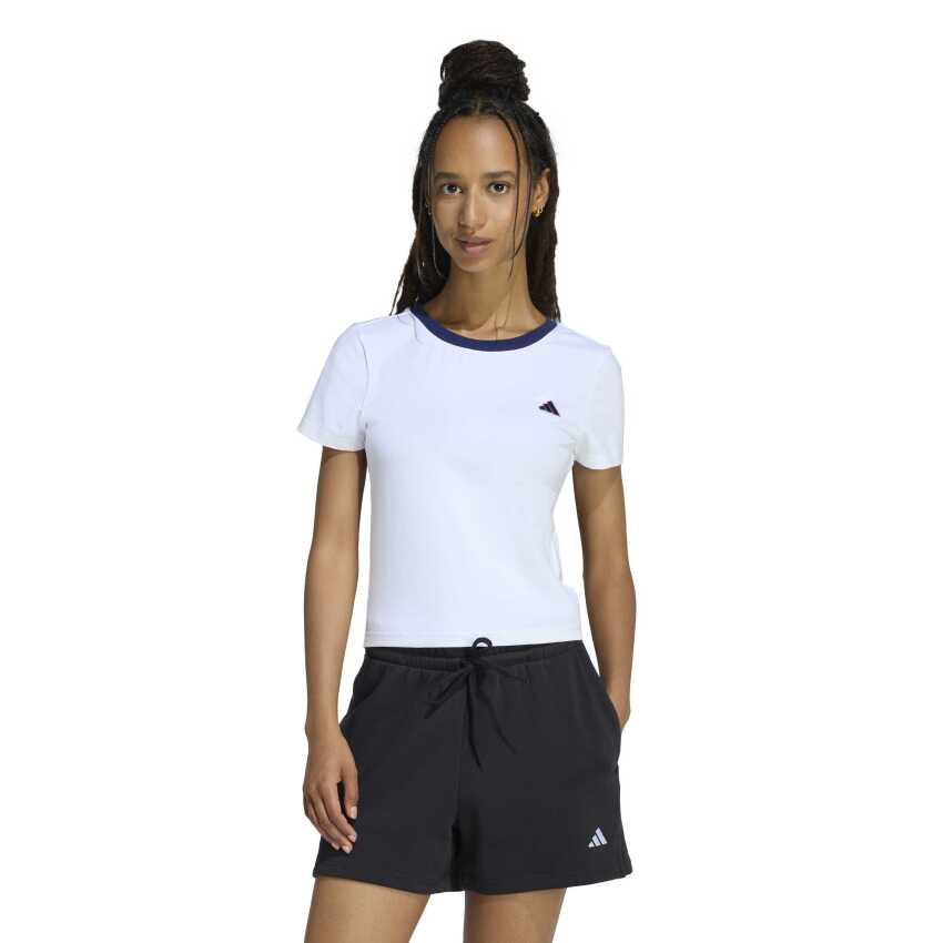 Adidas Colour Icon Graphic Baby Dar Beyaz Kadın Tshirt - 1