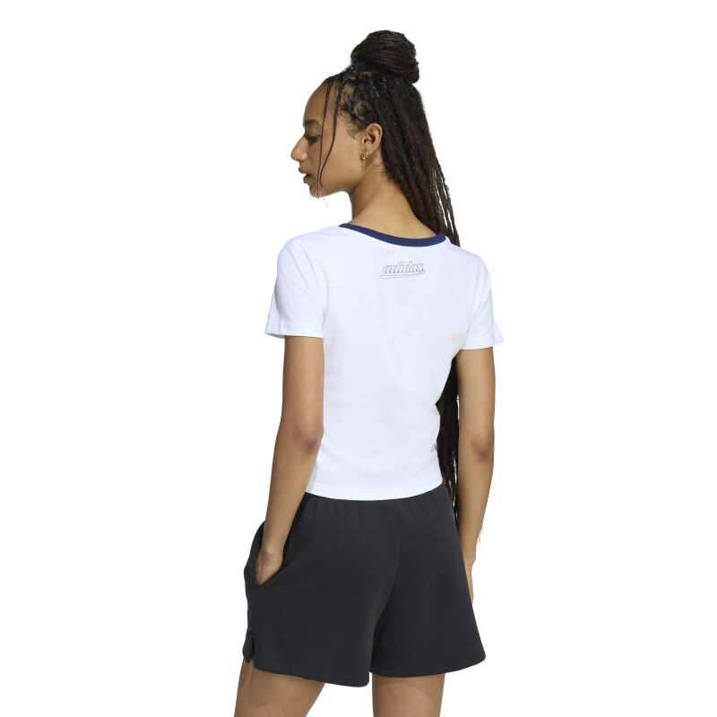 Adidas Colour Icon Graphic Baby Dar Beyaz Kadın Tshirt - 2