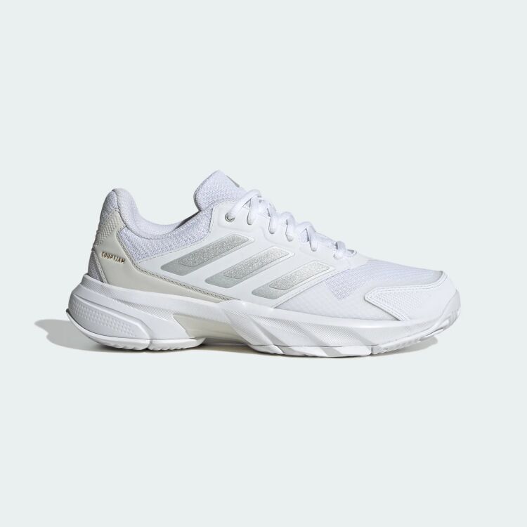 Adidas CourtJam Control 3 W BEYAZ Kadın Tenis Ayakkabısı - 1