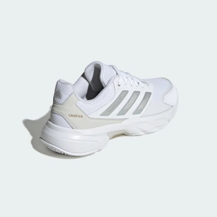 Adidas CourtJam Control 3 W BEYAZ Kadın Tenis Ayakkabısı - 4