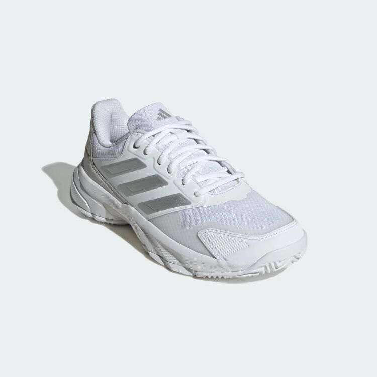 Adidas CourtJam Control 3 W BEYAZ Kadın Tenis Ayakkabısı - 5