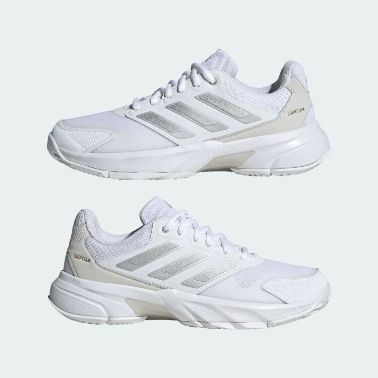 Adidas CourtJam Control 3 W BEYAZ Kadın Tenis Ayakkabısı - 7