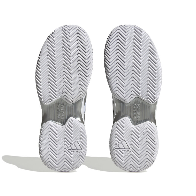 Adidas CourtJam Control W Beyaz Tenis Ayakkabısı - 4