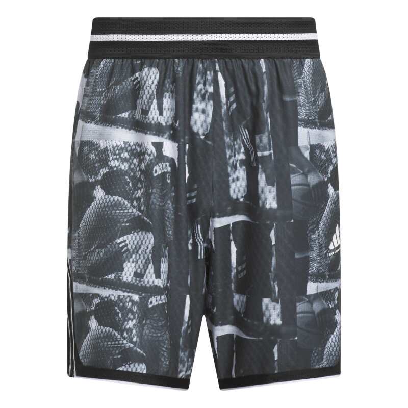 Adidas Crazylite Aop 5 Beyaz Erkek Şort - 6