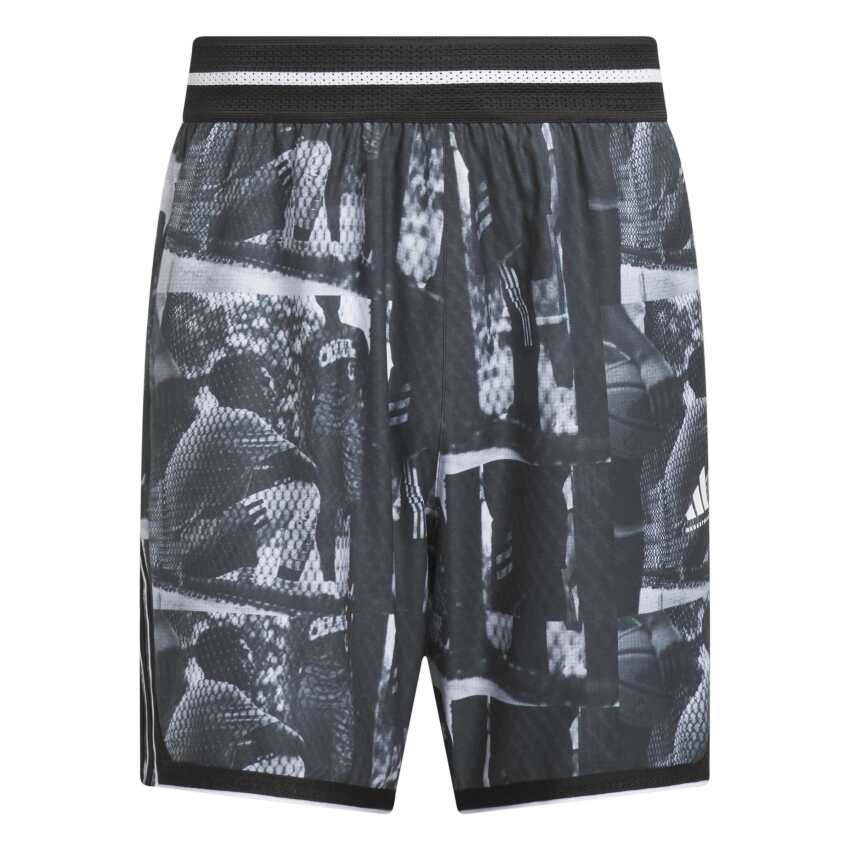 Adidas Crazylite Aop 5 Beyaz Erkek Şort - 6