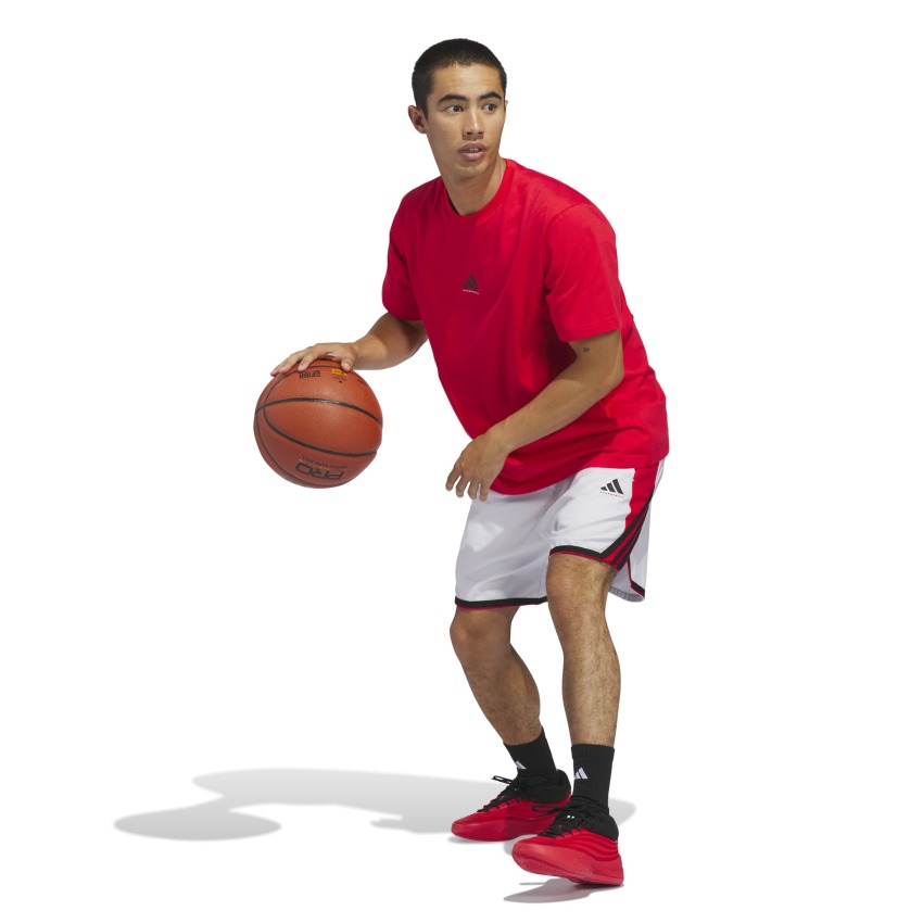 Adidas Crazylite Gri Erkek Şort - 3