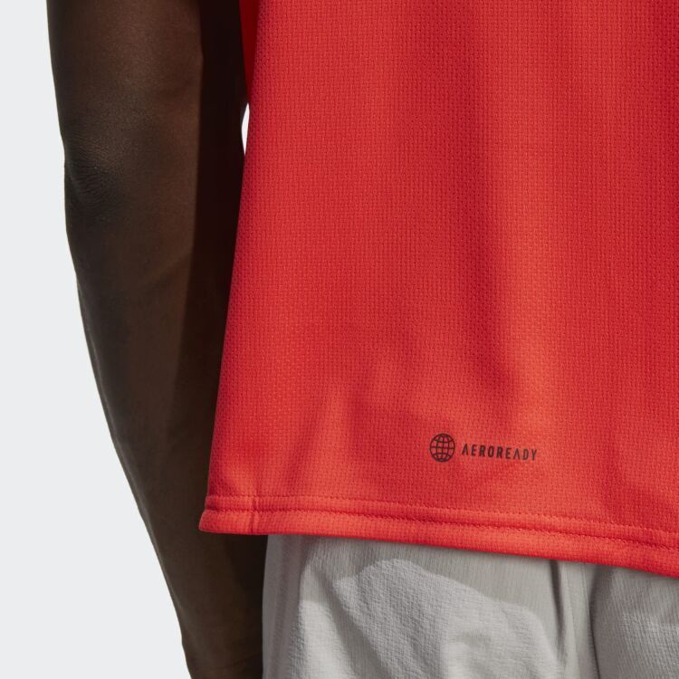 Adidas D4M TEE KIRMIZI Erkek Tshirt - 5