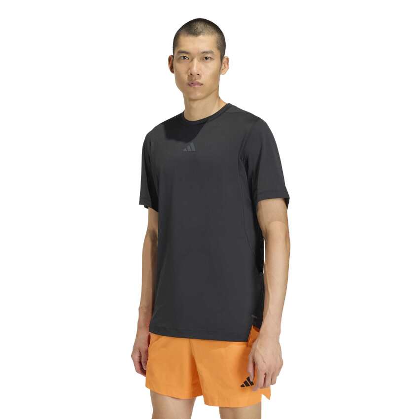 Adidas D4T Essentials Siyah Erkek Tshirt - 1