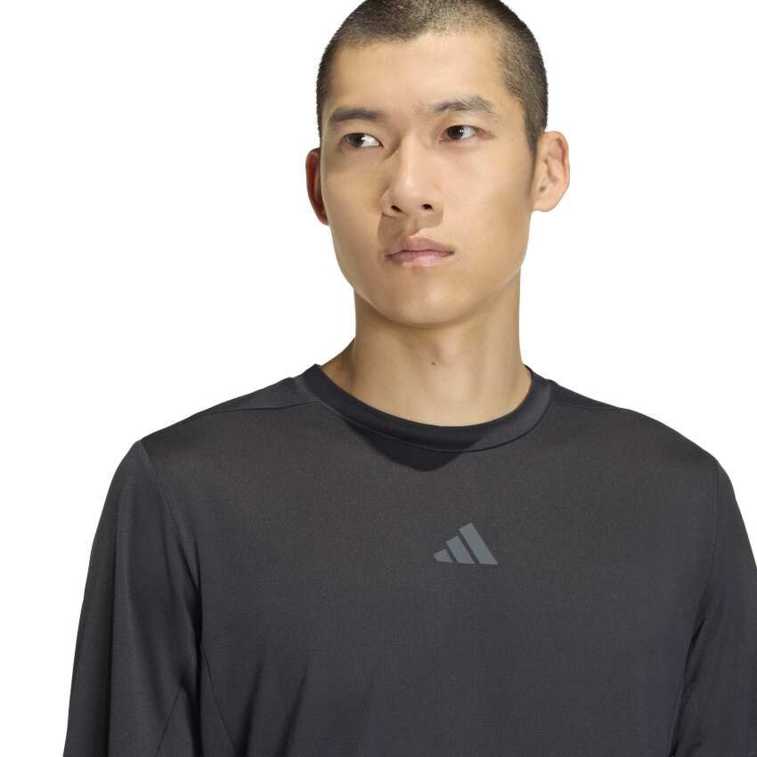 Adidas D4T Essentials Siyah Erkek Tshirt - 4
