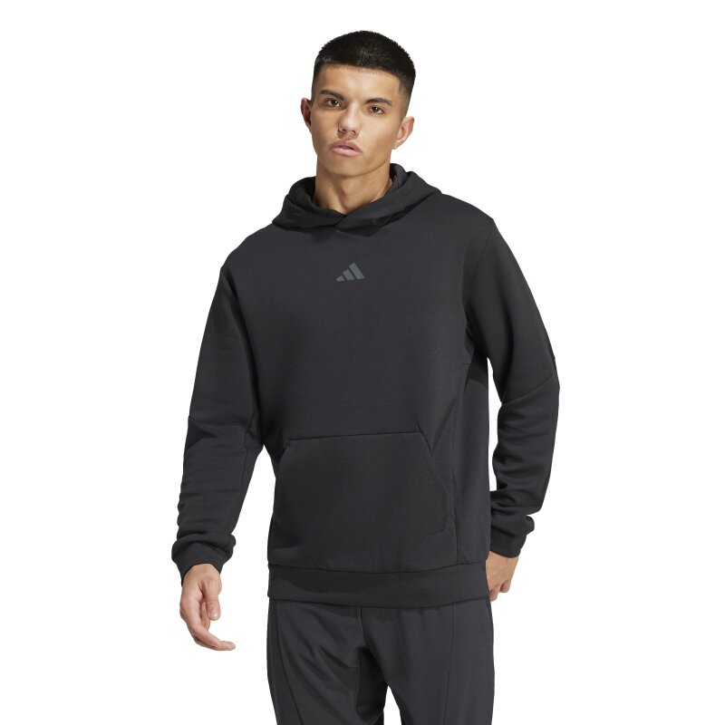 Adidas Desgined for Training Siyah Erkek Sweatshirt - 1