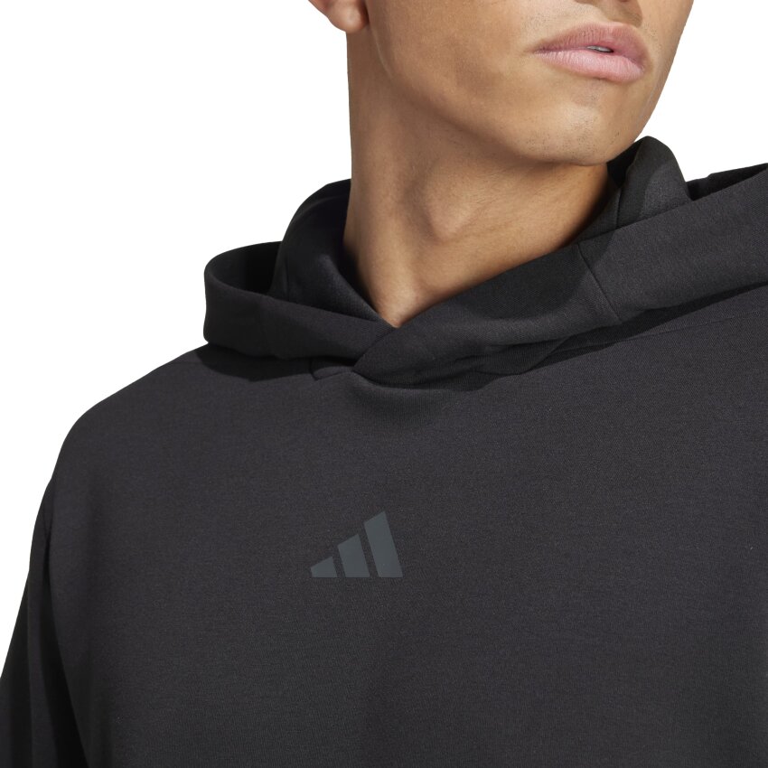 Adidas Desgined for Training Siyah Erkek Sweatshirt - 5