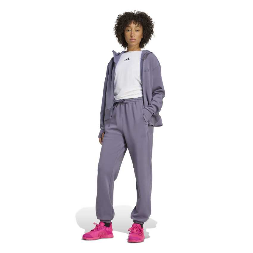 Adidas Designed for Traning Mor Kadın Eşofman Altı - 4