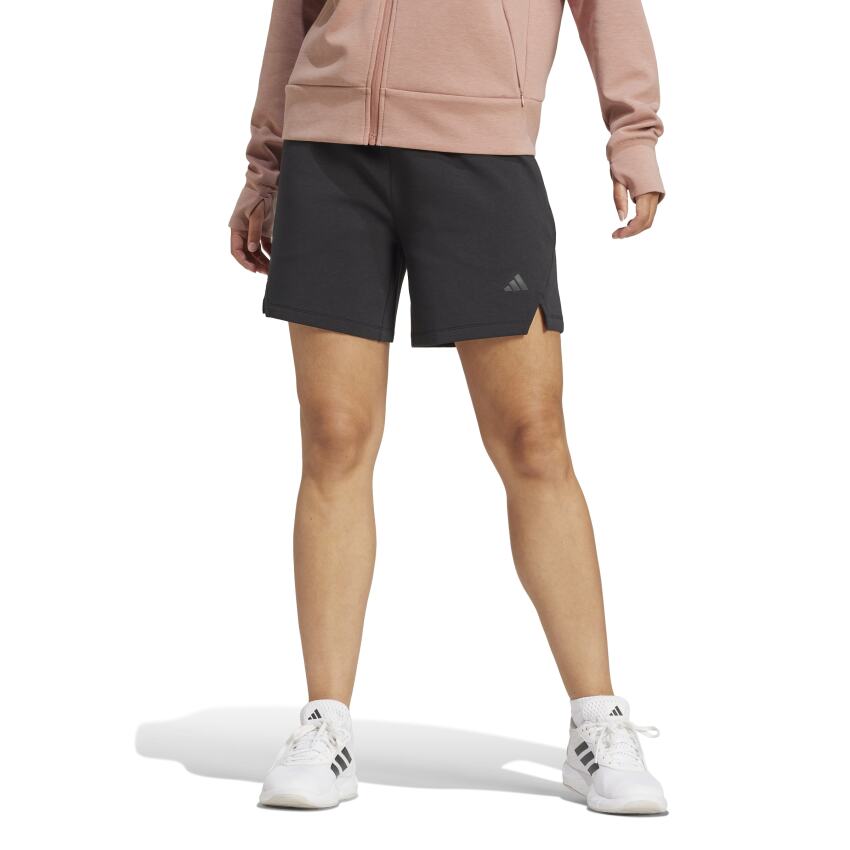 Adidas D4T Knit Short SİYAH Kadın Şort - 1