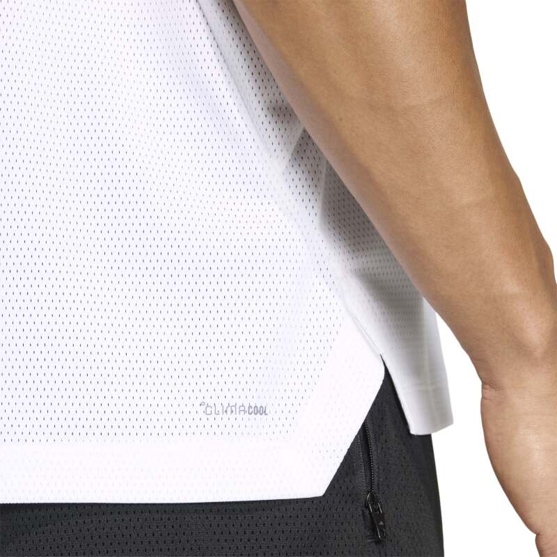Adidas D4T Power Essentials File Beyaz Erkek Tshirt - 5
