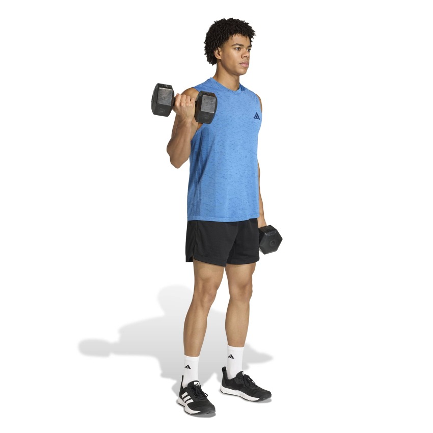 Adidas D4T Power Essentials File Siyah Erkek Şort - 3