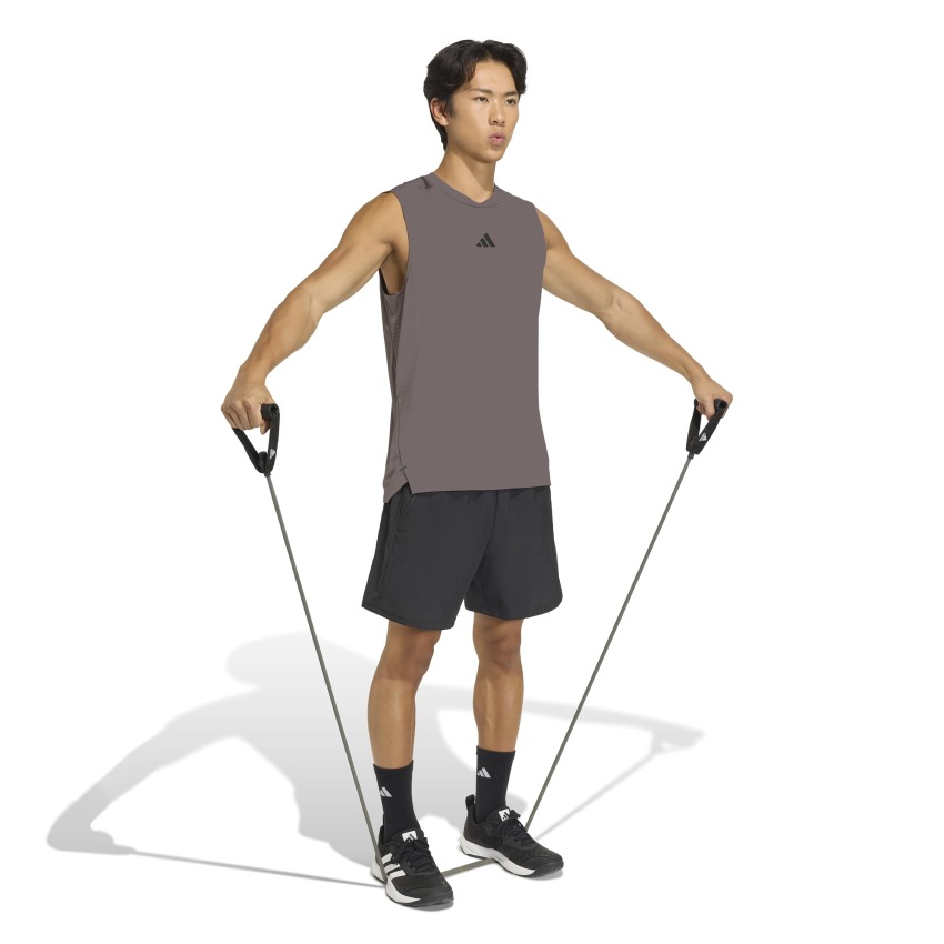 Adidas D4T PrimeLift 3 Stripes Kahverengi Erkek Atlet - 4