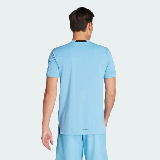 Adidas D4T TEE Mavi Erkek Tshirt - 2