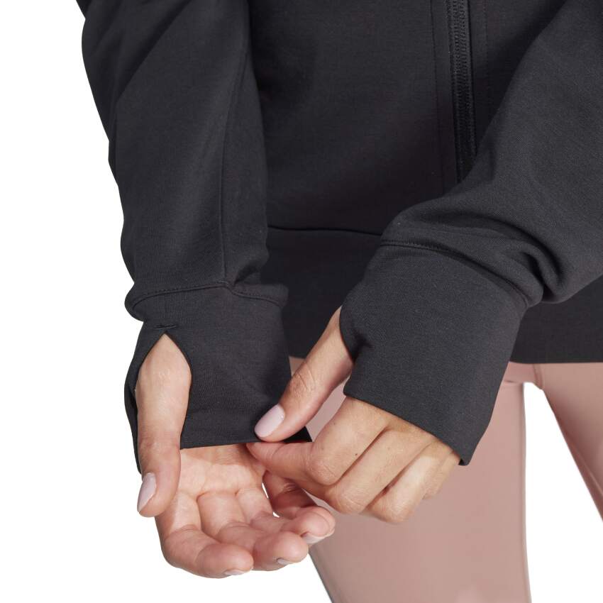 Adidas Designed 4 Training Full-Zip Siyah Kadın Sweatshirt - 5