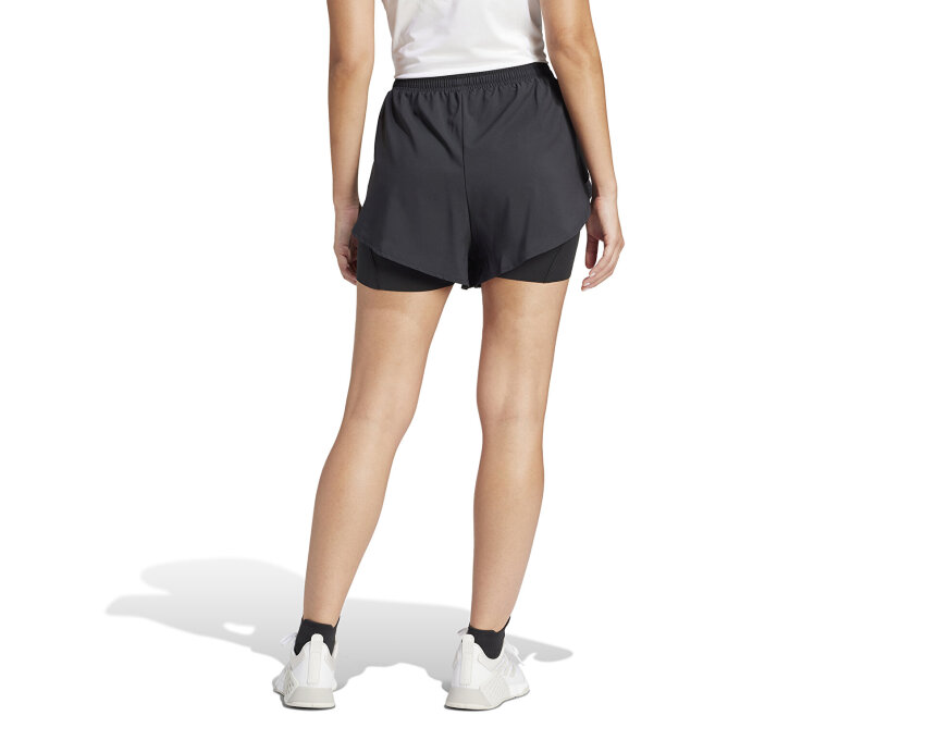 Adidas Designed for Training 2-in-1 Siyah Kadın Şort - 3