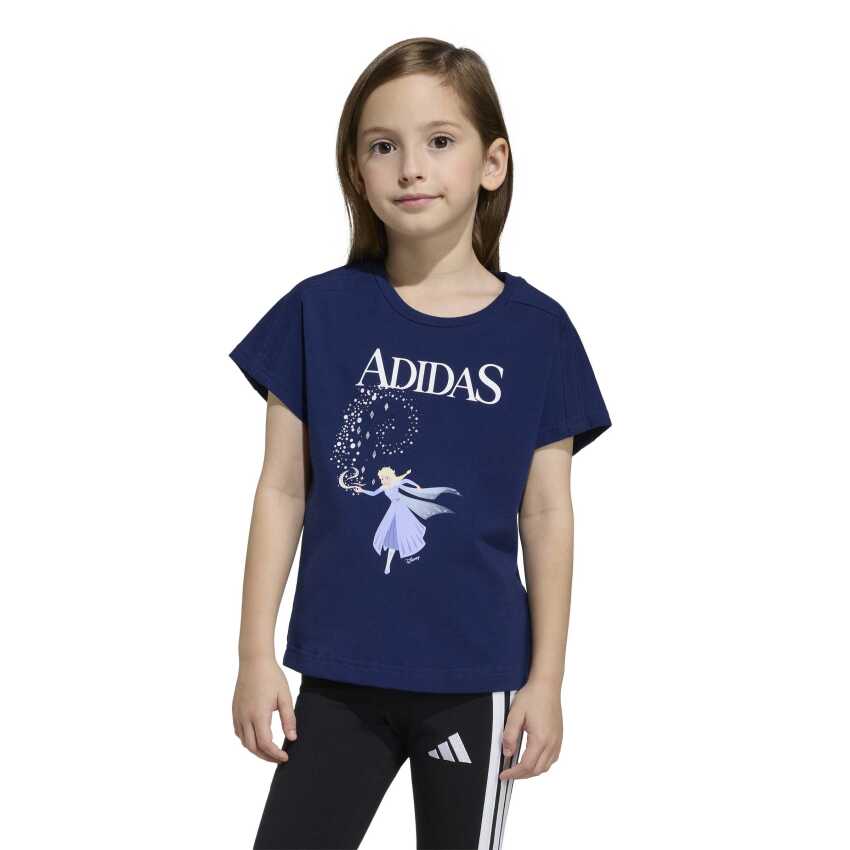 Adidas Disney Frozen Lacivert Çocuk Tshirt - 1