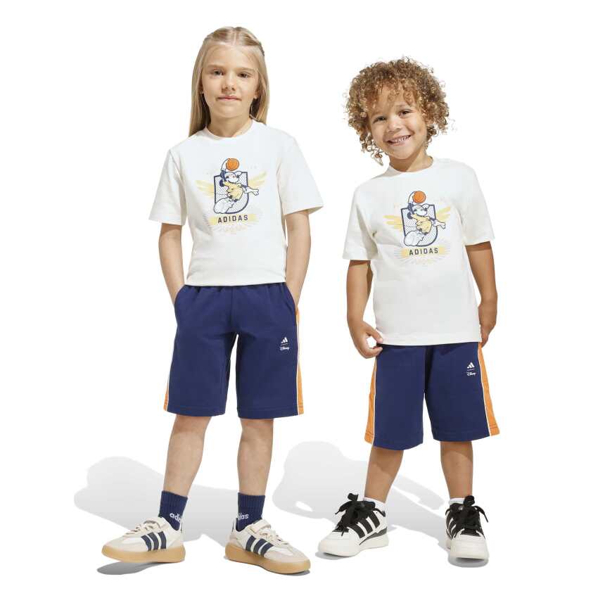 Adidas Disney Mickey Mouse Beyaz Çocuk Şort Tshirt Takım - 2