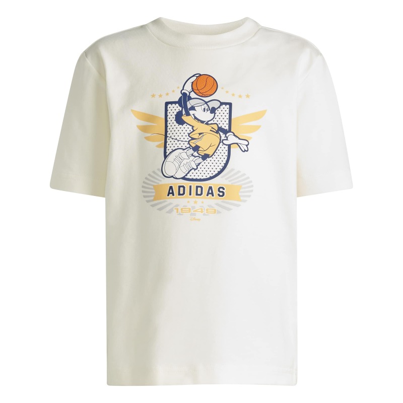 Adidas Disney Mickey Mouse Beyaz Çocuk Şort Tshirt Takım - 3