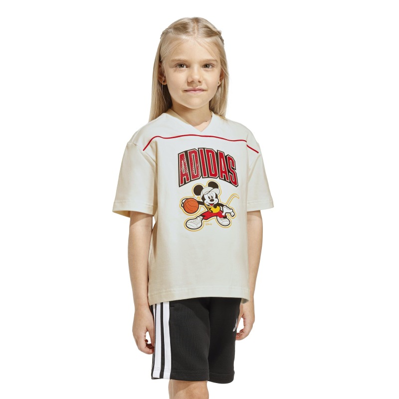 Adidas Disney Mickey Mouse Beyaz Çocuk Tshirt - Adidas