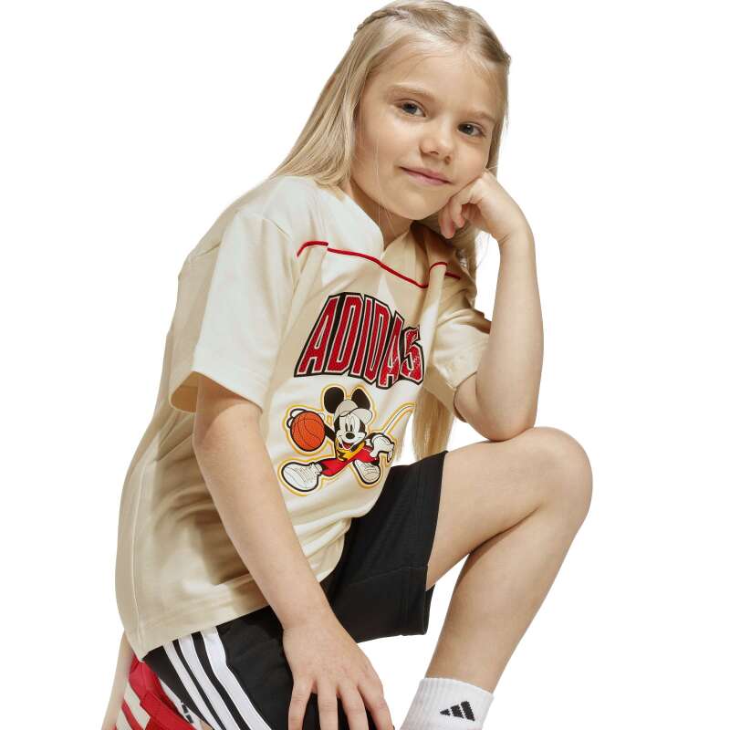 Adidas Disney Mickey Mouse Beyaz Çocuk Tshirt - 4