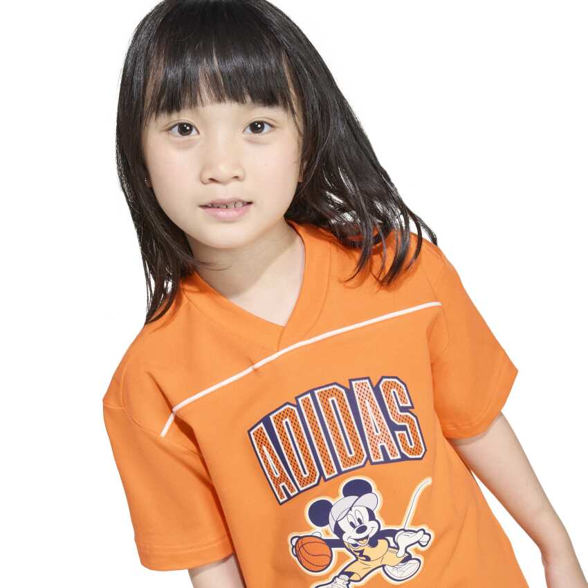 Adidas Disney Mickey Mouse Turuncu Çocuk Tshirt - 5