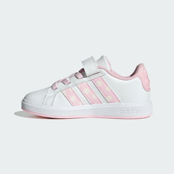 Adidas Disney Minnie Mouse Grand Court Beyaz Çocuk Günlük Ayakkabı - 2