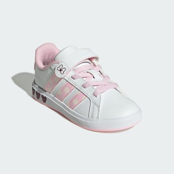 Adidas Disney Minnie Mouse Grand Court Beyaz Çocuk Günlük Ayakkabı - 5