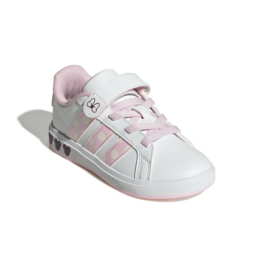 Adidas Disney Minnie Mouse Grand Court Beyaz Çocuk Günlük Ayakkabı - 5