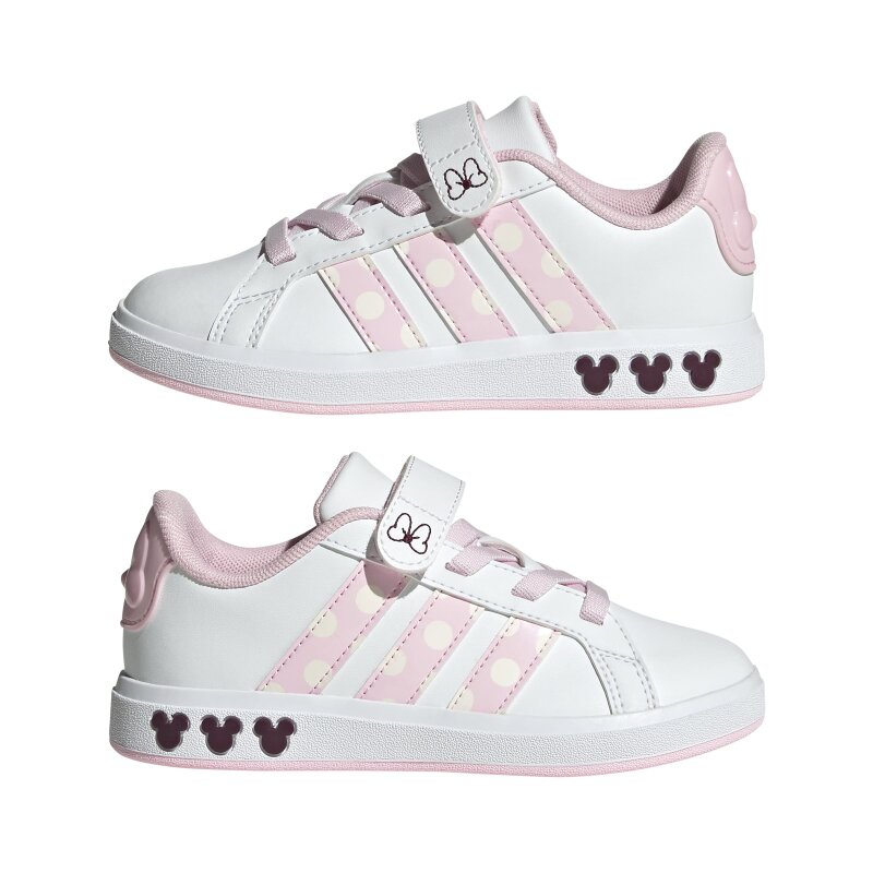Adidas Disney Minnie Mouse Grand Court Beyaz Çocuk Günlük Ayakkabı - 10