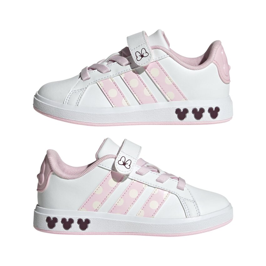 Adidas Disney Minnie Mouse Grand Court Beyaz Çocuk Günlük Ayakkabı - 10