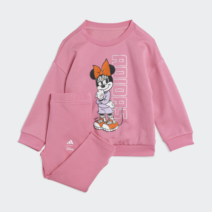 Adidas Disney Minnie Mouse Pembe Çocuk Eşofman Takımı - 1