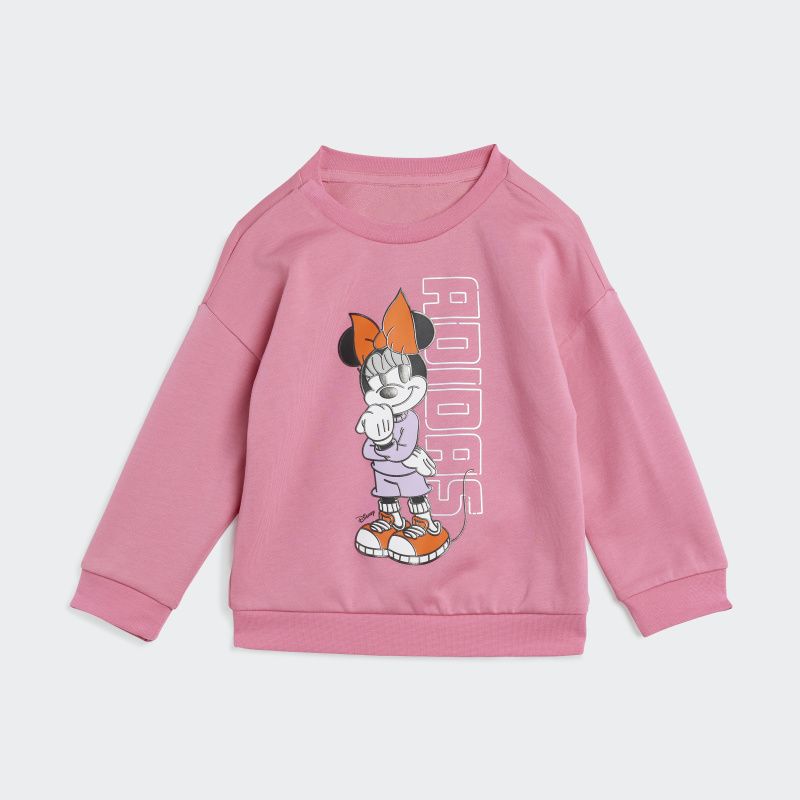 Adidas Disney Minnie Mouse Pembe Çocuk Eşofman Takımı - 7