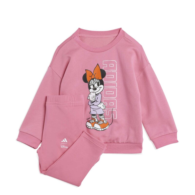 Adidas Disney Minnie Mouse Pembe Çocuk Eşofman Takımı - Adidas