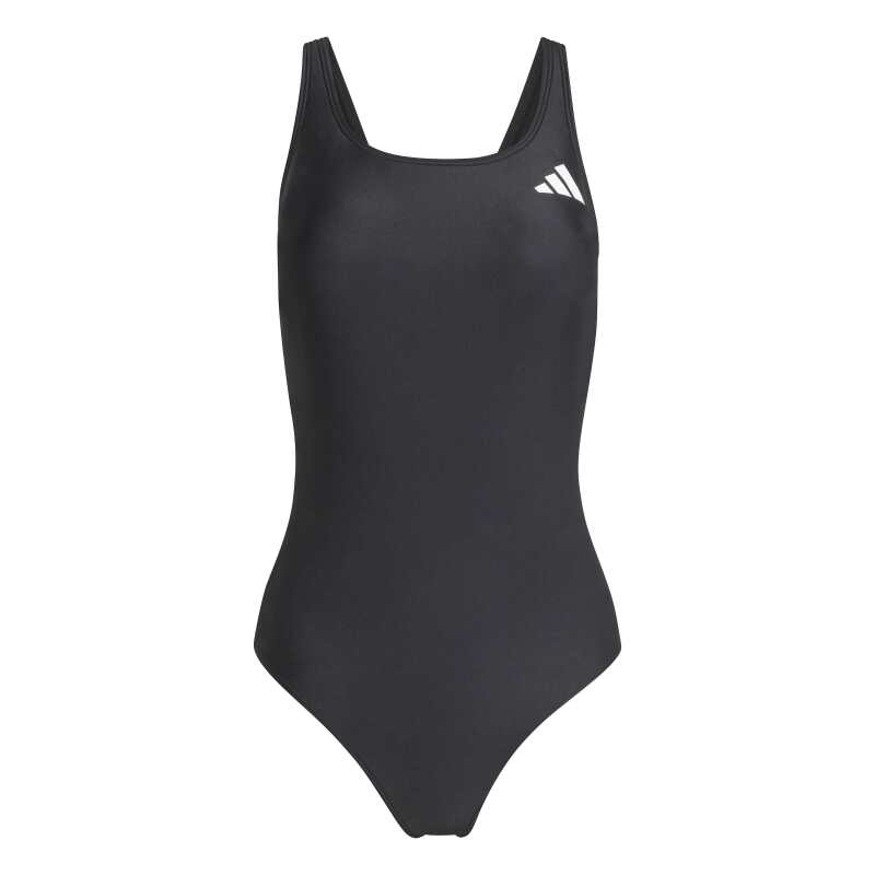 Adidas Dolgulu V Sırtlı Siyah Kadın Mayo - 6