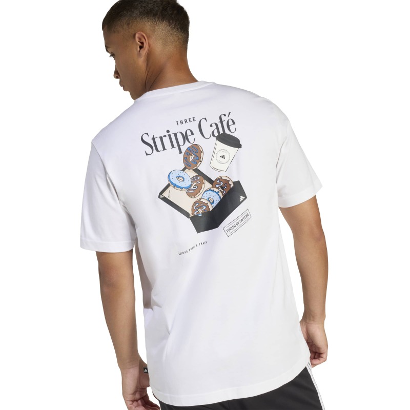 Adidas Donut Box Beyaz Erkek Tshirt - 5