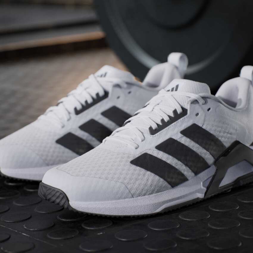 Adidas Dropset Control Trainer Beyaz Erkek Koşu Ayakkabısı - 2