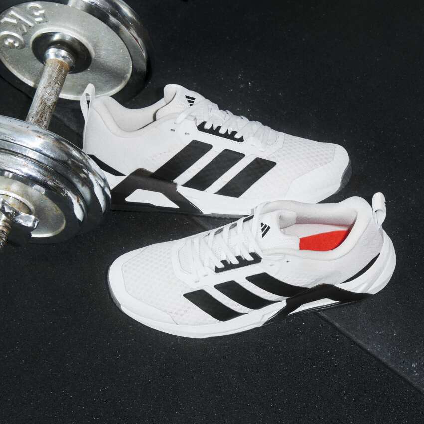 Adidas Dropset Control Trainer Beyaz Erkek Koşu Ayakkabısı - 5
